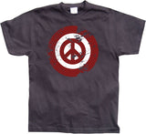 Peace Icon Grunge T-Shirt