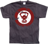 Gas Mask Icon Grunge T-Shirt