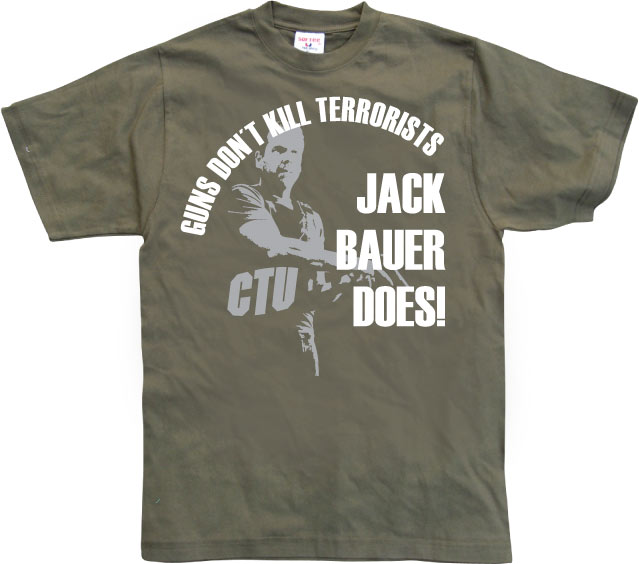 Jack Bauer Kills Terrorists T-Shirt