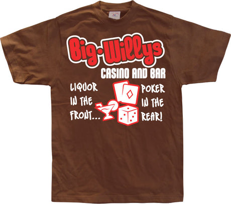 Big Willys Casino and Bar. T-Shirt