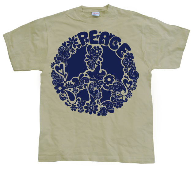 Psychedelic Peace Sign T-Shirt