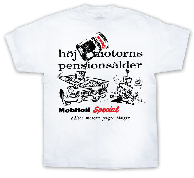 Mobiloil Special Retro Add T-Shirt