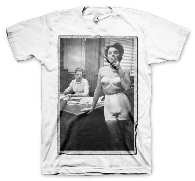 Smoking Lingerie Model T-Shirt