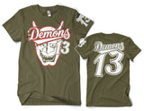 Demons 13 Varsity T-Shirt