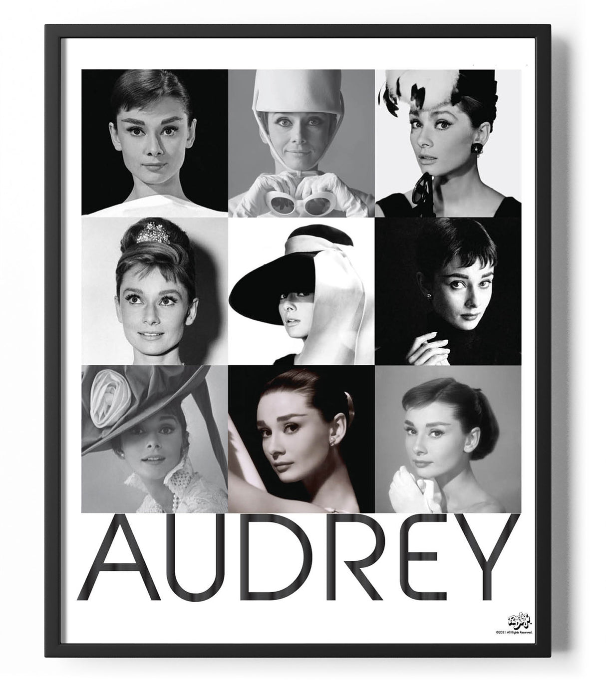 Mix of Audrey Poster