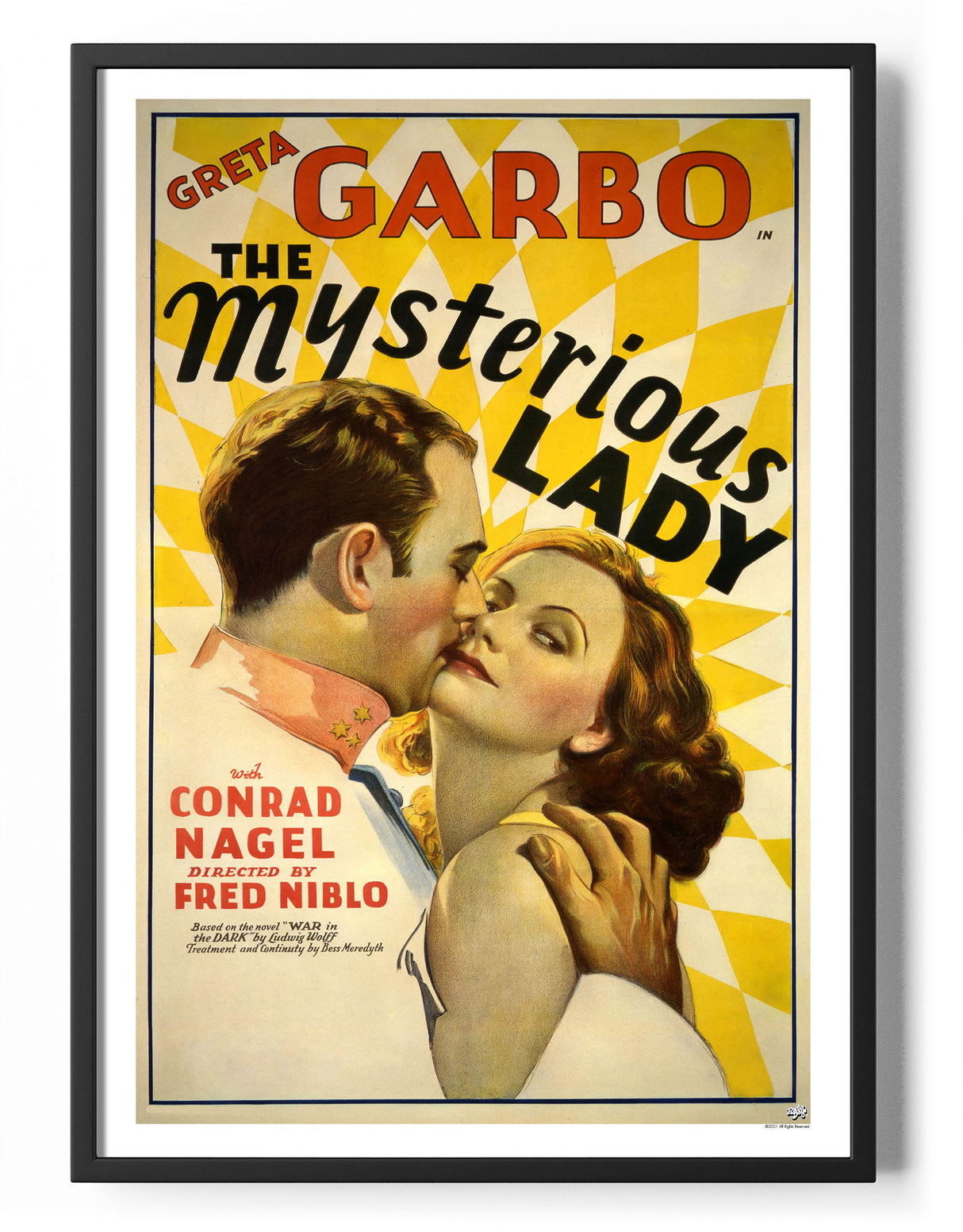 The Mysterious Lady Movie Poster