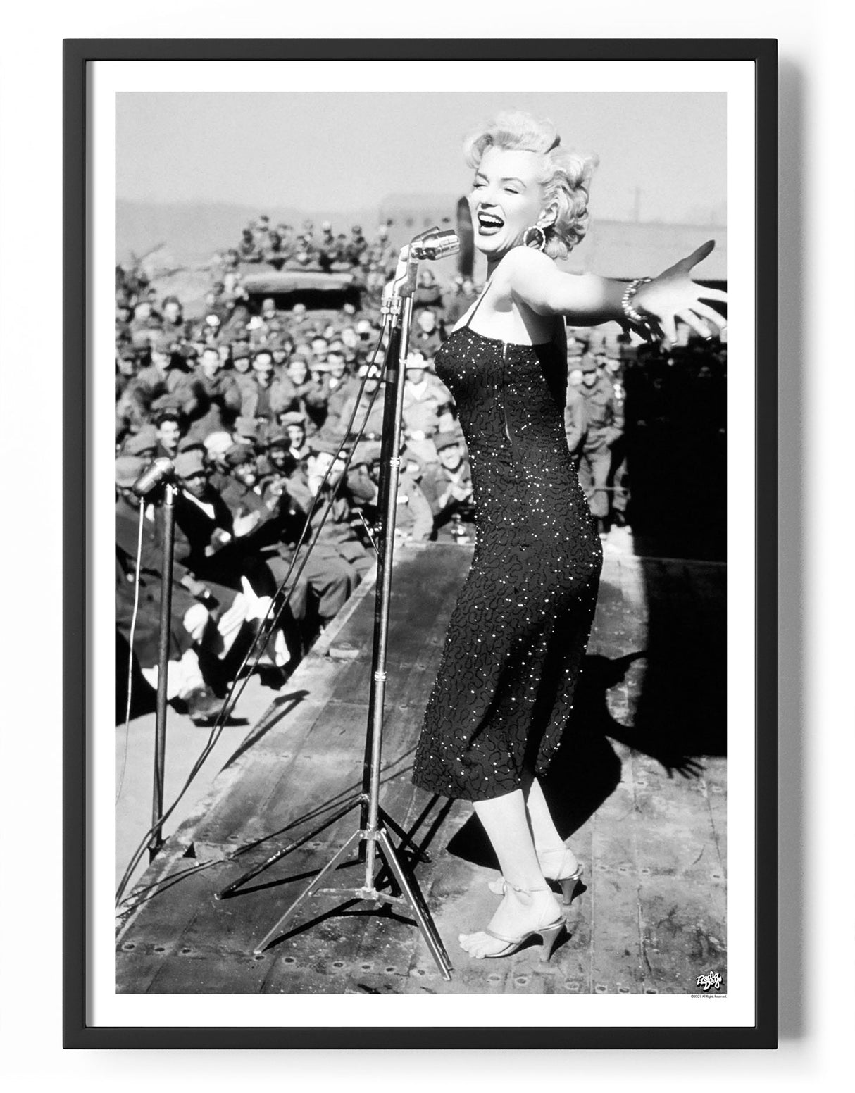 Singing Monroe Poster