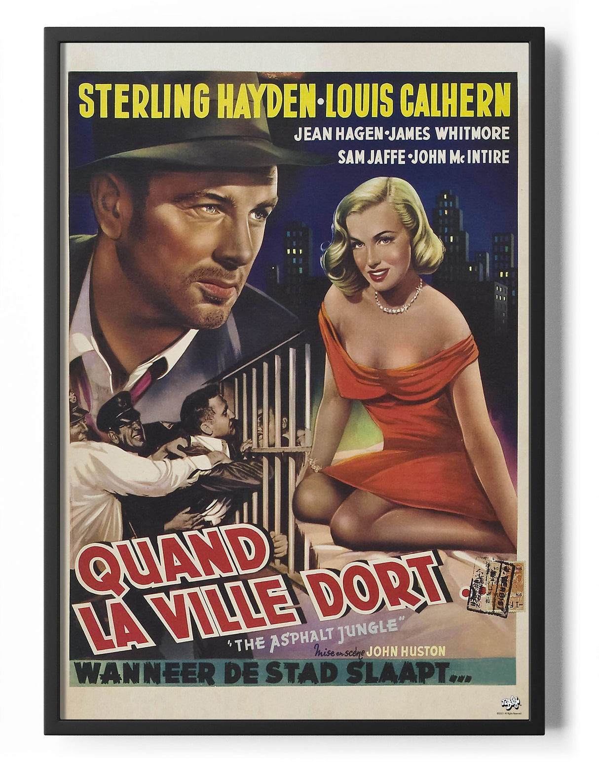 Quand La Ville Dort Movie Poster