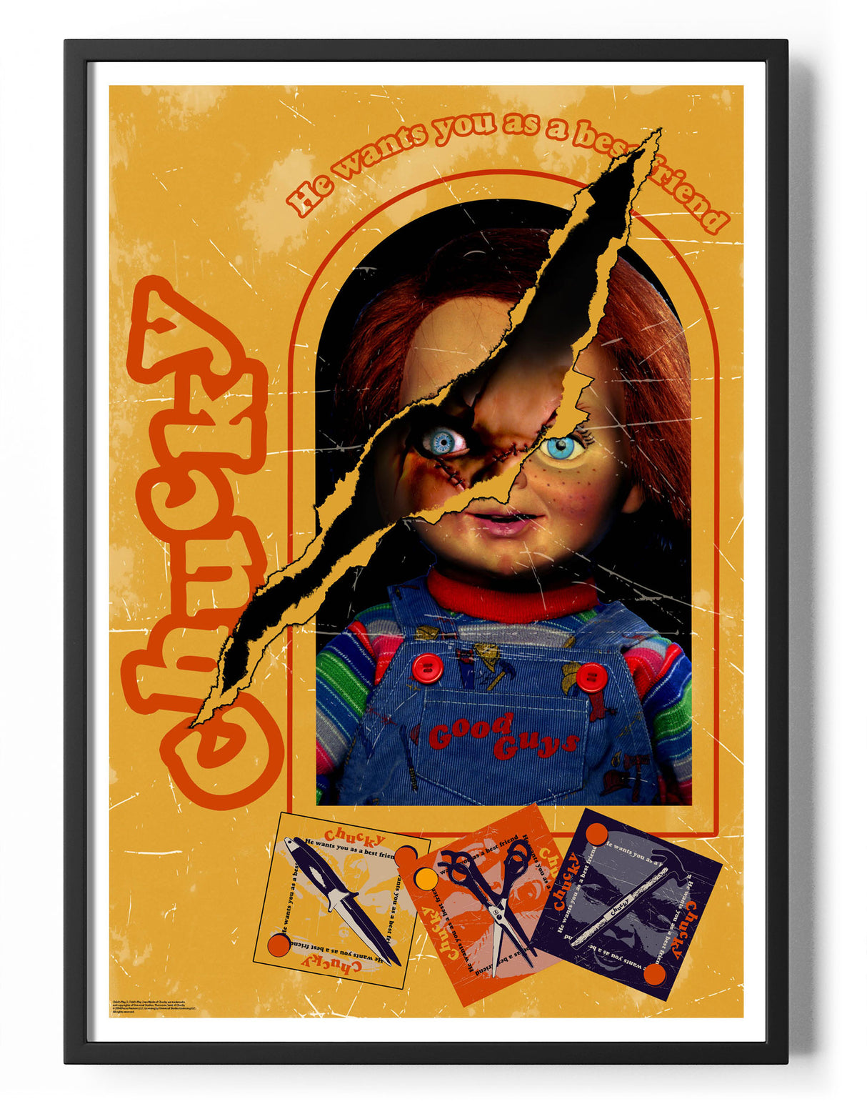 Chucky Doll Box Poster