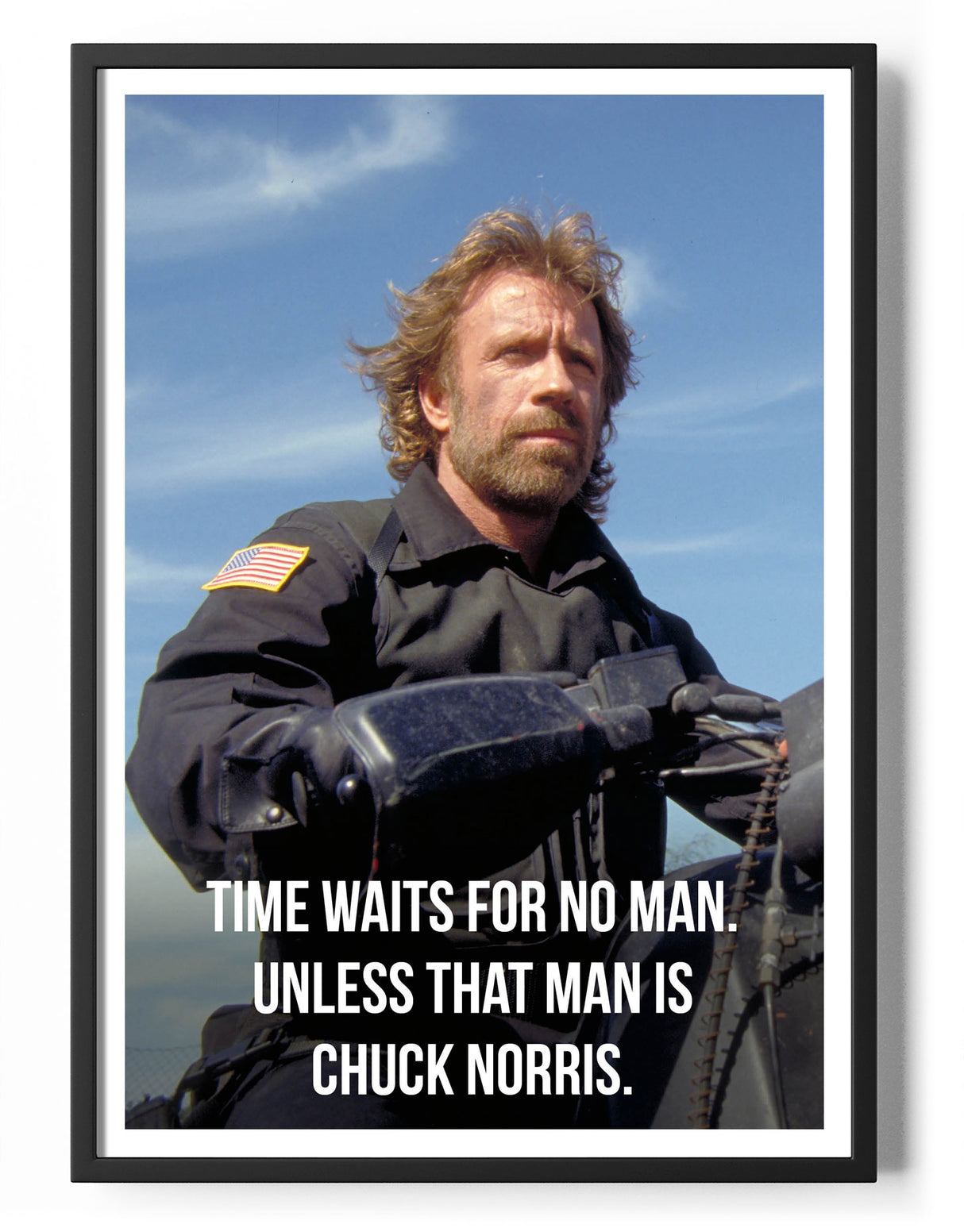 Time Waits For No Man Poster