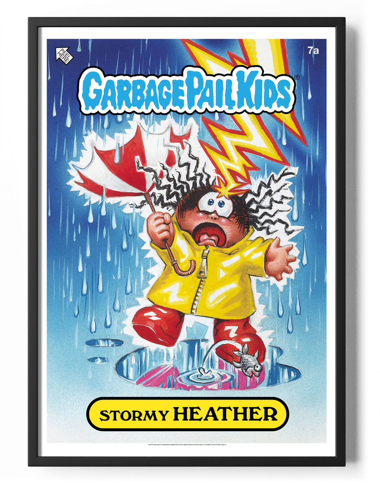 Garbage Pail Kids - Stormy Heather Poster