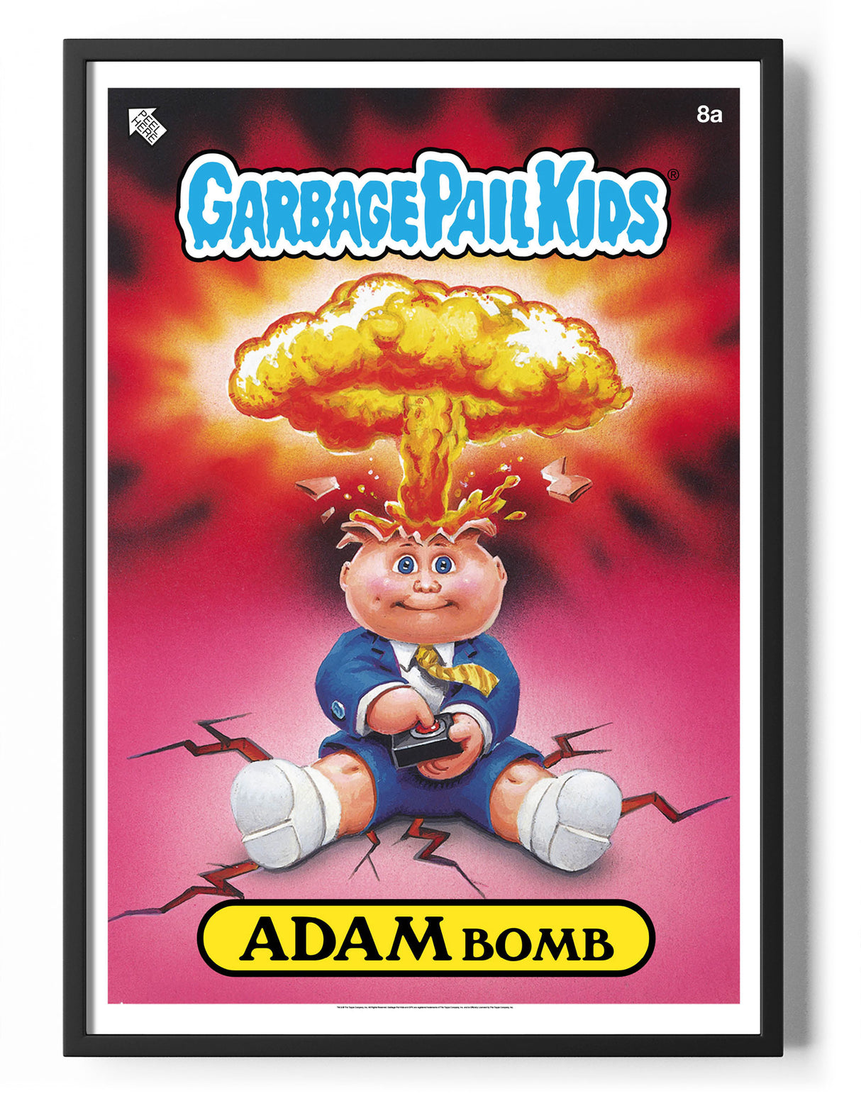 Garbage Pail Kids - Adam Bomb Poster