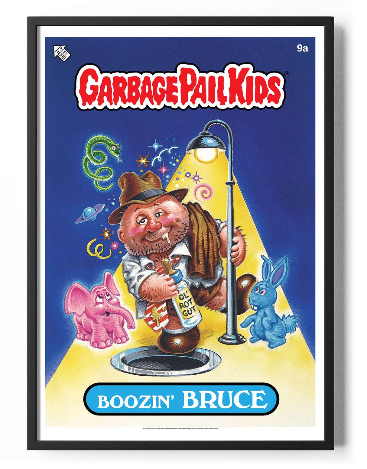 Garbage Pail Kids - Boozin' Bruce Poster