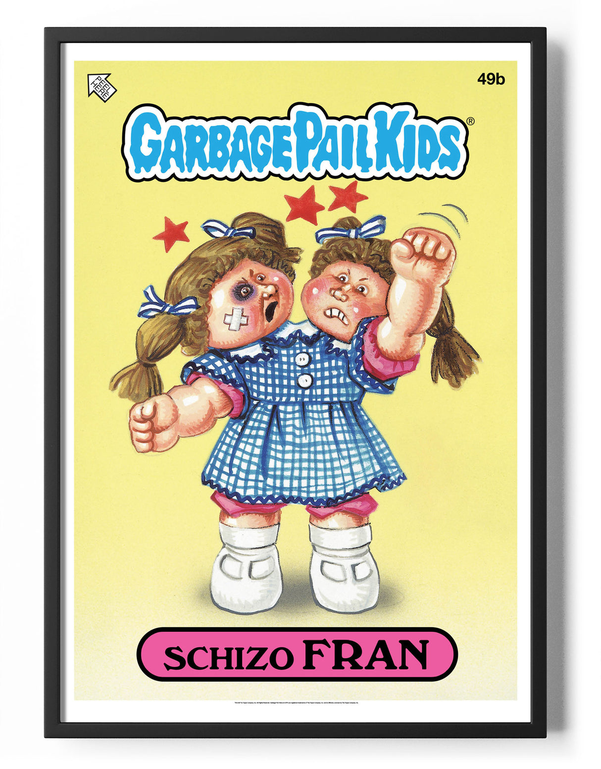 Garbage Pail Kids - Schizo Fran Poster