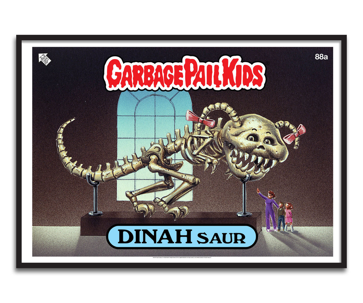 Garbage Pail Kids - Dinah Saur Poster