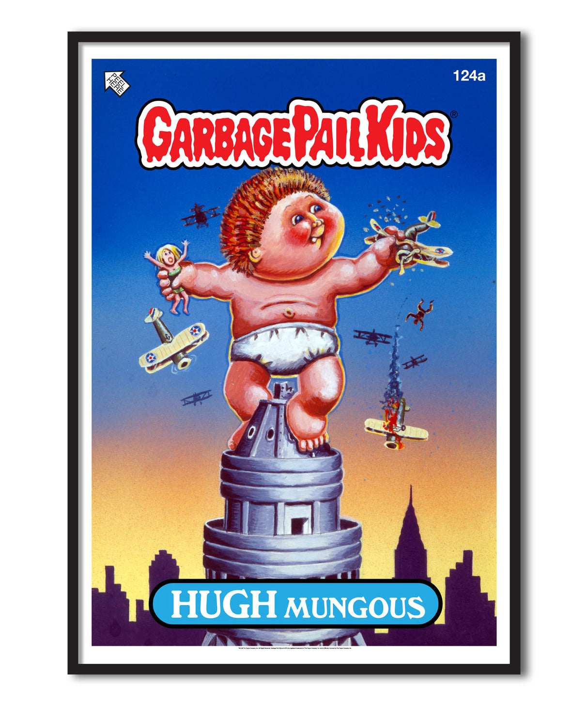 Garbage Pail Kids - Hugh Mungous Poster