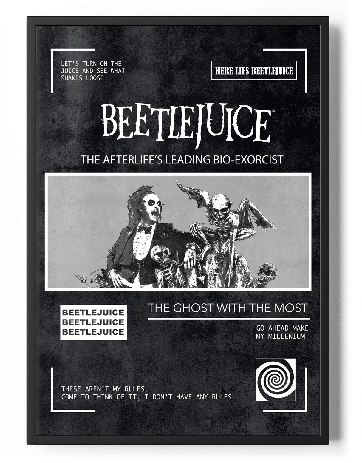 Beetlejuice - Ghost With The Most Poster