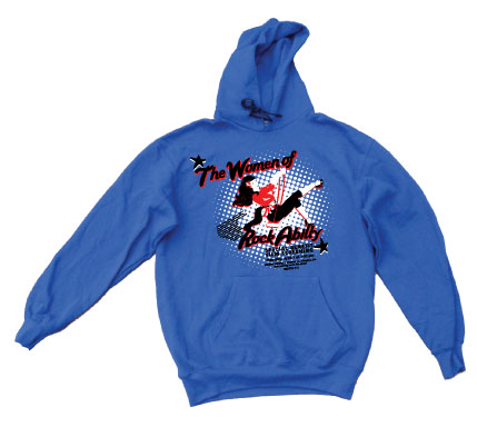 The Women Of Rock Abilly Hoodie