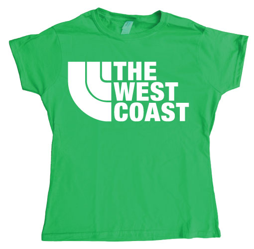 The West Coast Girly T-shirt