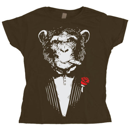 Monkey Boss Girly T- shirt