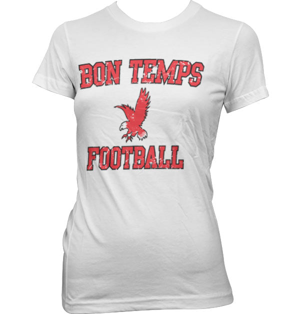 Bon Temps Football Girly Tee