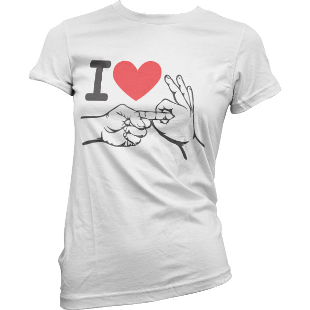 I Love To Make Love Girly Tee