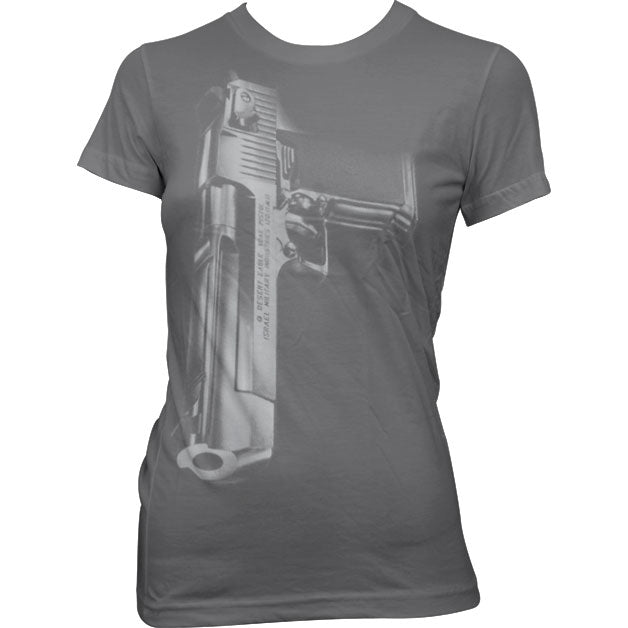 Desert Eagle Gun Girly T-Shirt