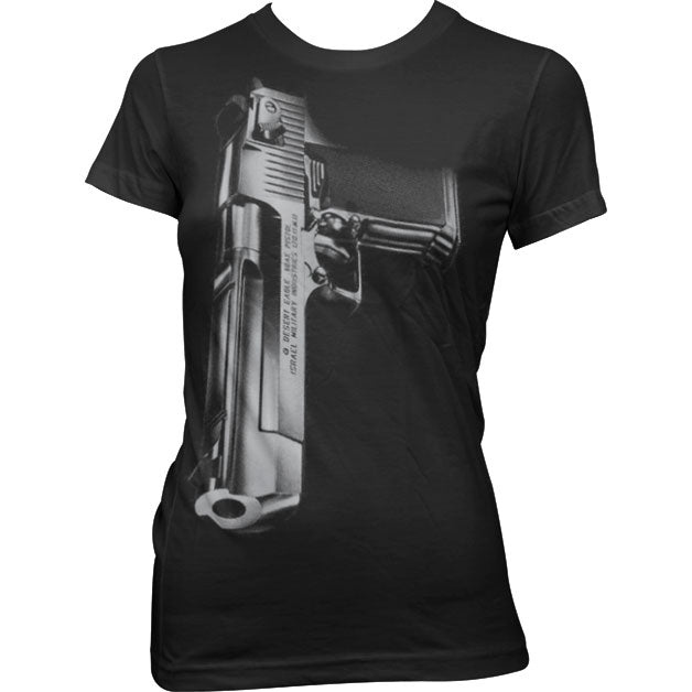 Desert Eagle Gun Girly T-Shirt