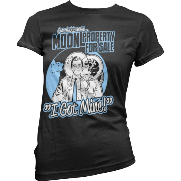 Moon Property For Sale Girly Tee