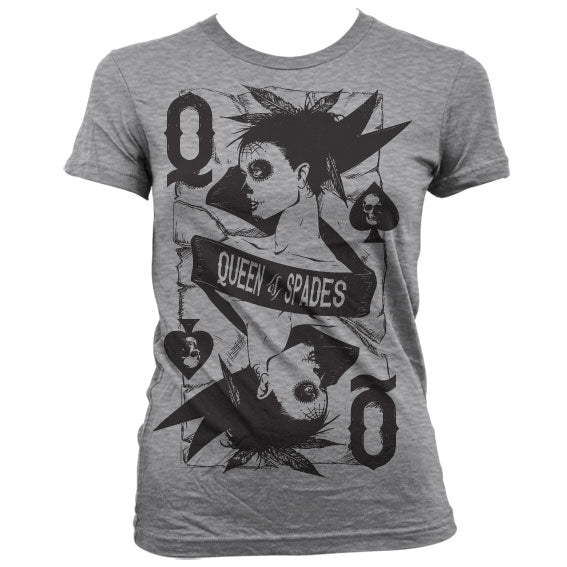 Queen Of Spades Girly T-Shirt