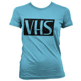 Distressed VHS Girly T-Shirt