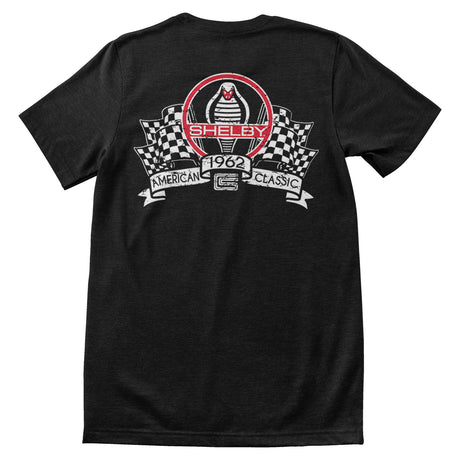 Shelby Racing Flags Big & Tall T-Shirt