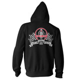 Shelby Racing Flags Zipped Hoodie