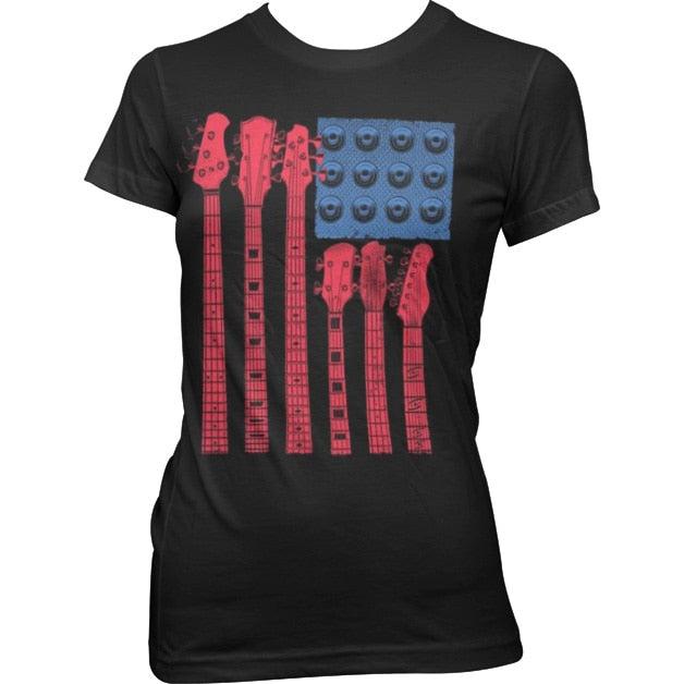 Red, White & Blues Girly T-Shirt