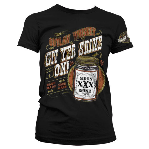 Outlaw Whisky Girly T-Shirt