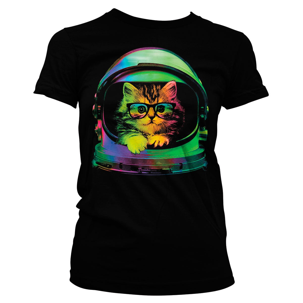 Space Kitten Girly Tee