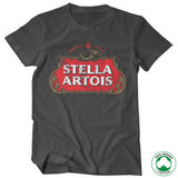 Stella Artois Washed Logo Organic T-Shirt