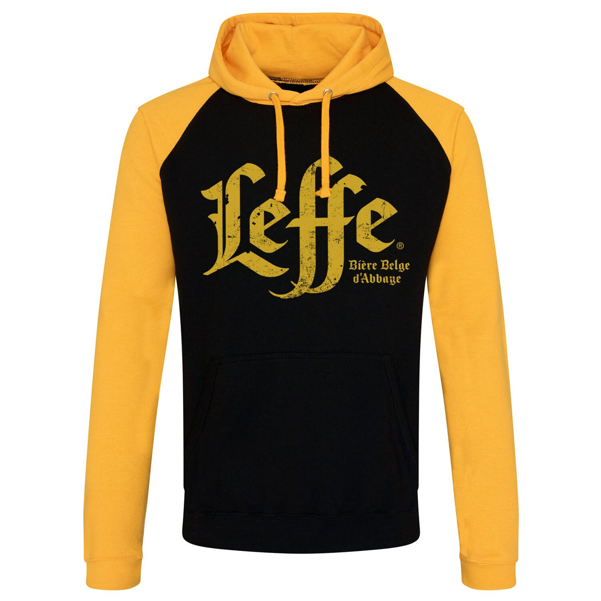 Leffe Washed Wordmark Baseball Hoodie