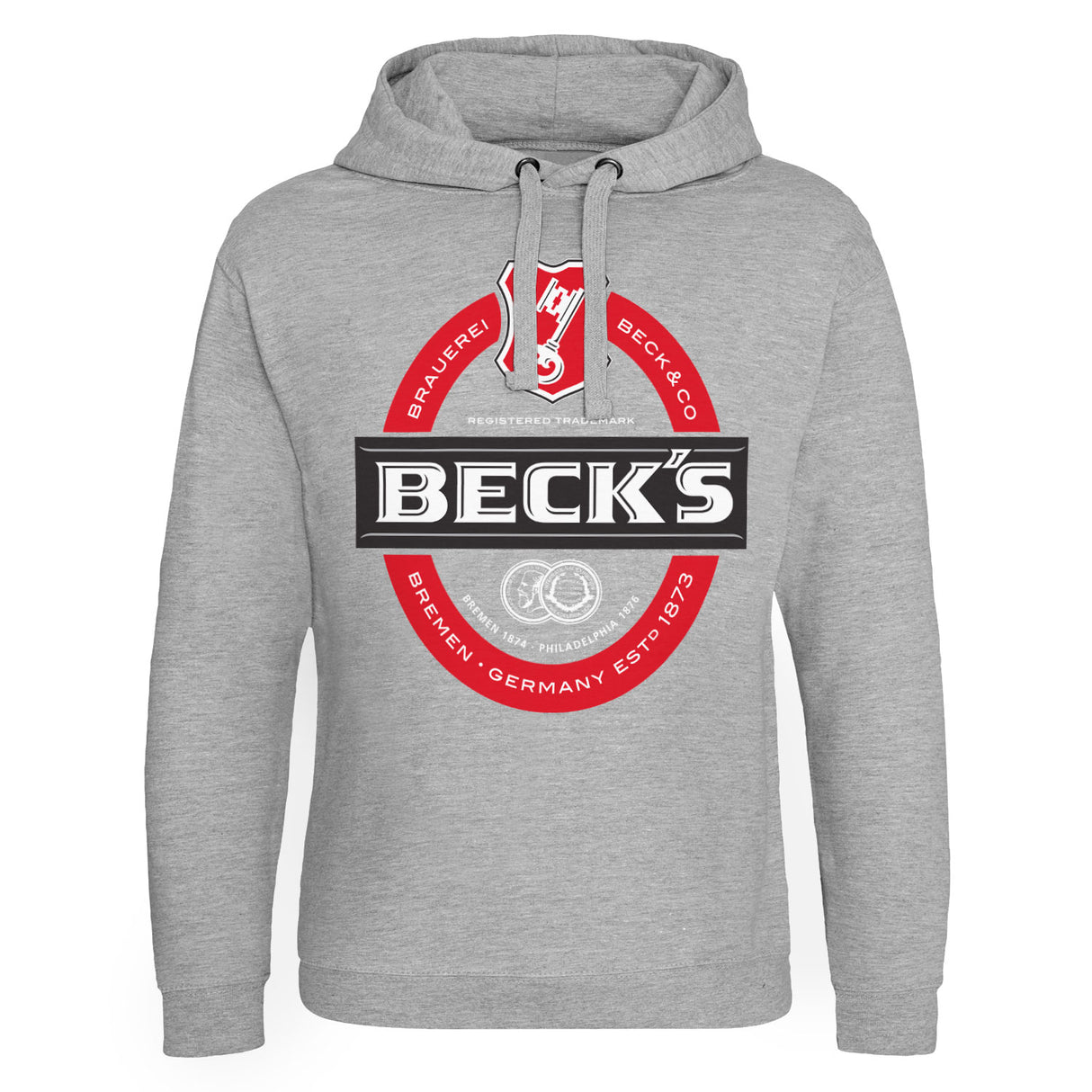 Beck's Label Logo Epic Hoodie