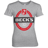 Beck's Label Logo Girly Tee