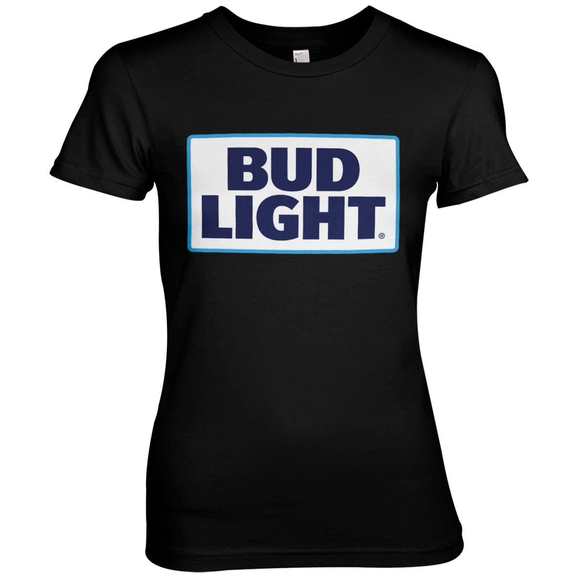 Bud Light Logo Girly Tee