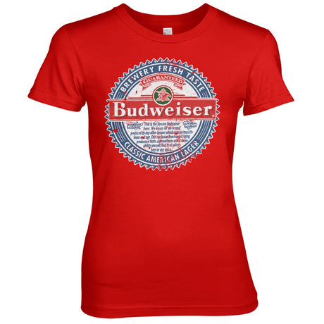 Budweiser American Lager Girly Tee