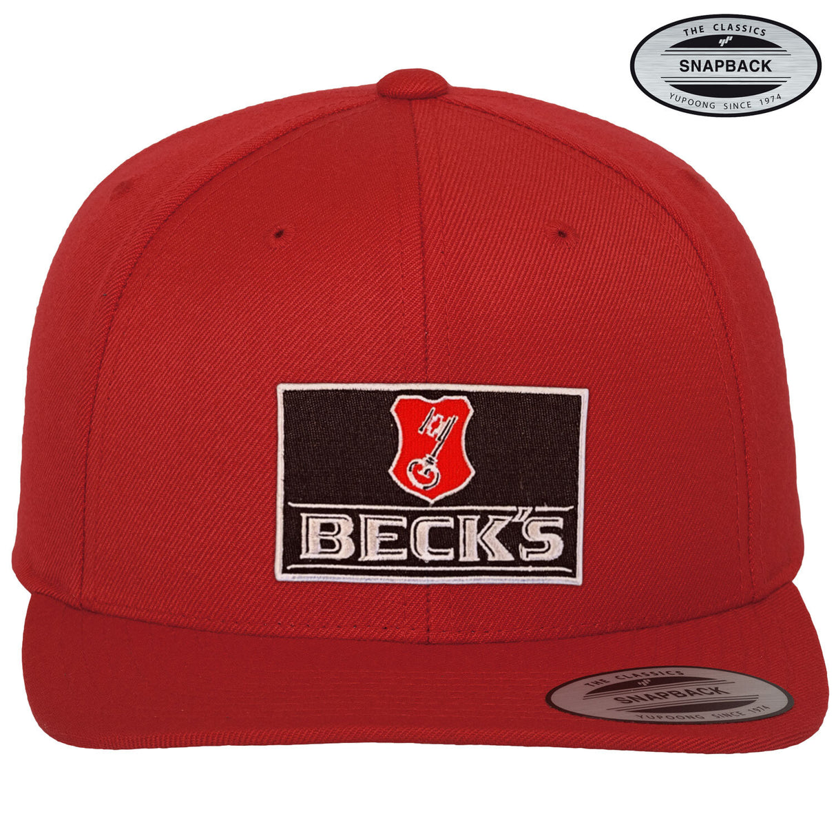 Beck's Beer Patch Premium Snapback Cap