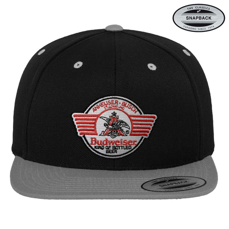 Budweiser Bear & Claw Patch Premium Snapback Cap