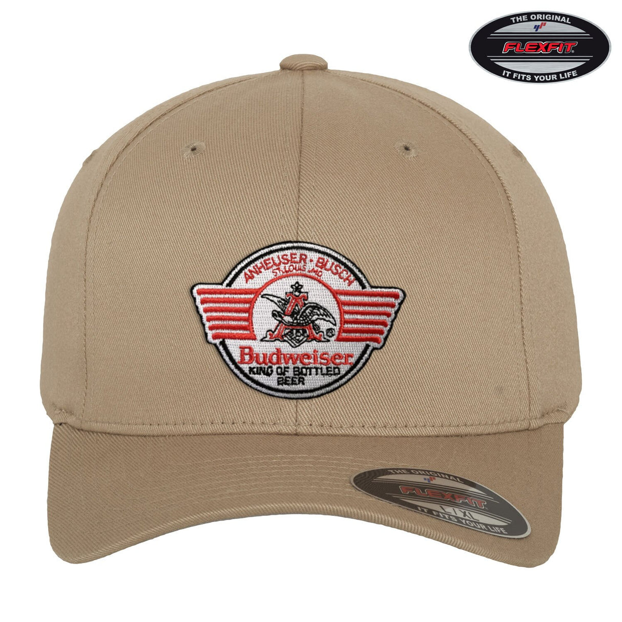 Budweiser Bear & Claw Patch Flexfit Cap