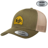 Leffe Alcove Logo Premium Trucker Cap