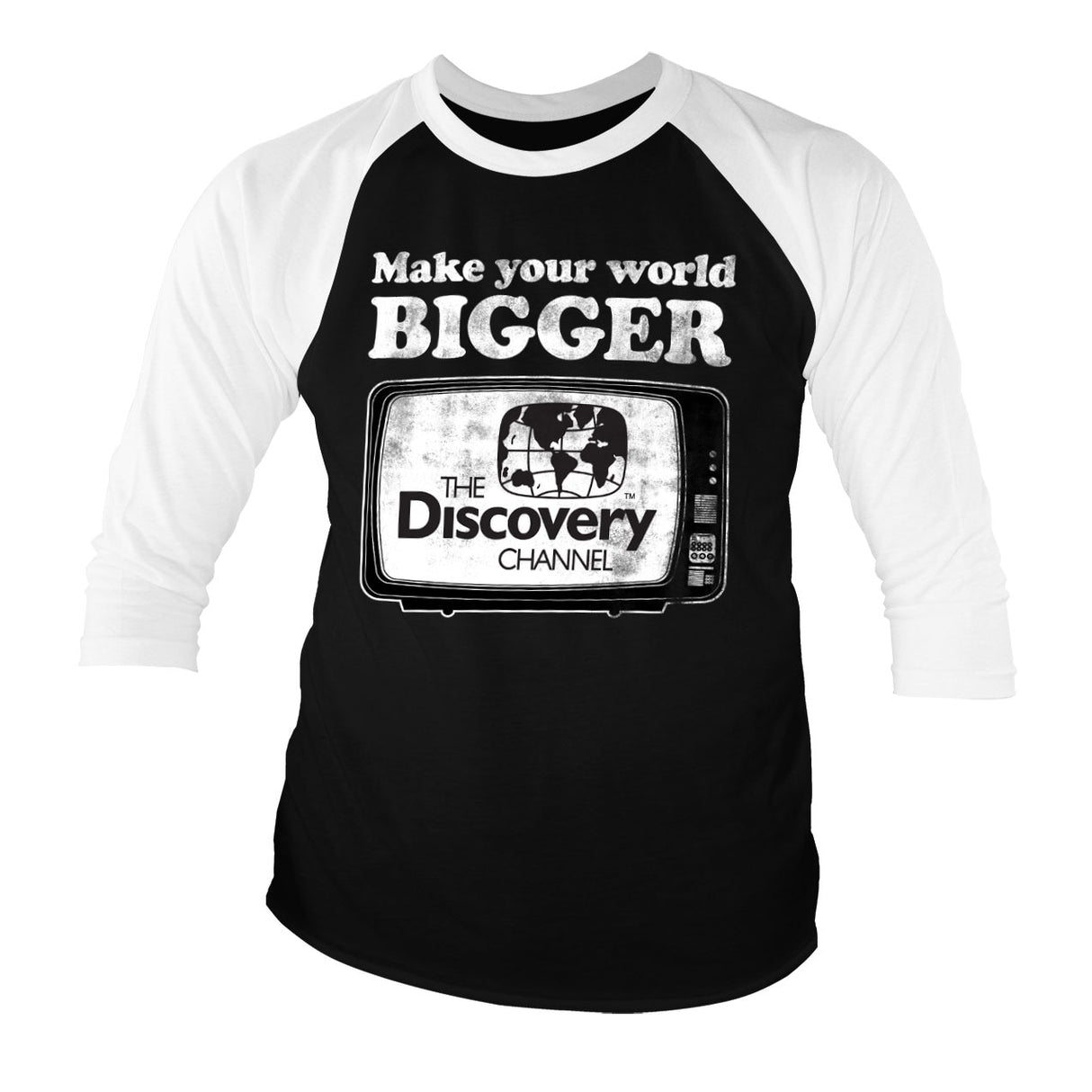 Make Your World Bigger Baseball 3/4 Sleeve Tee