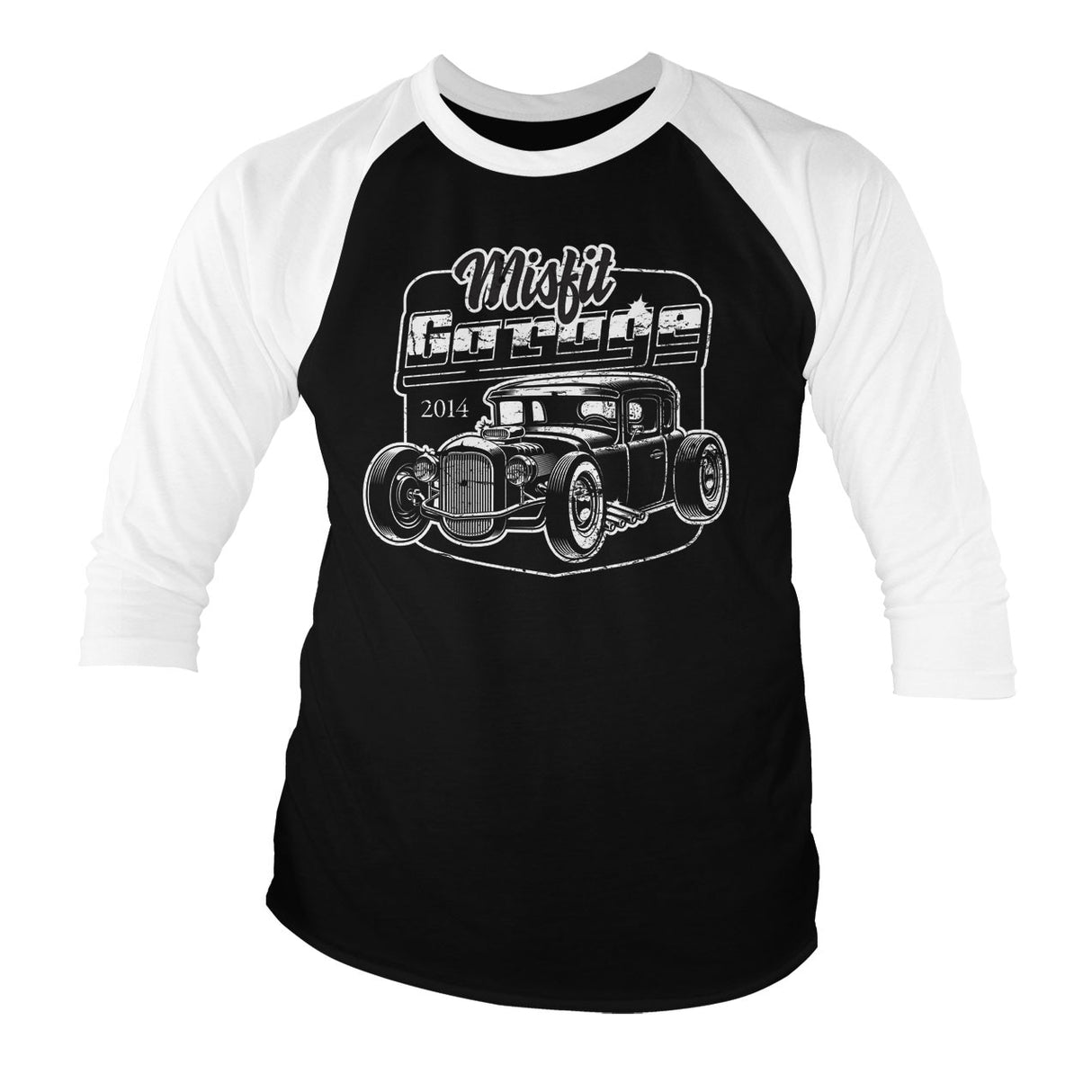 Misfit Garage Rod Baseball 3/4 Sleeve Tee