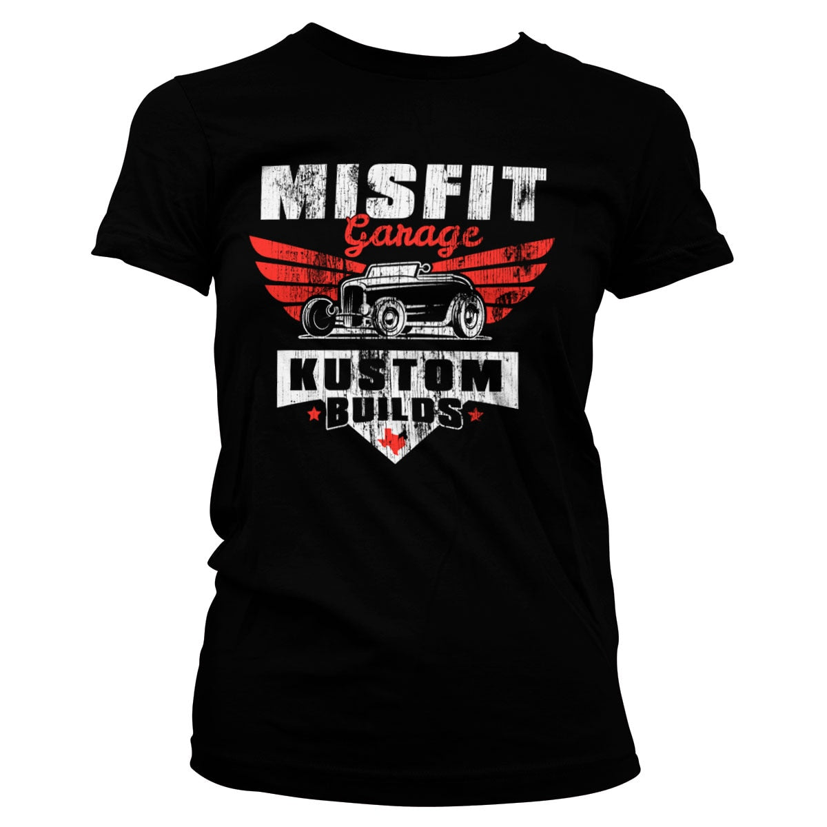 Misfit Garage - Kustom Builds Girly Tee