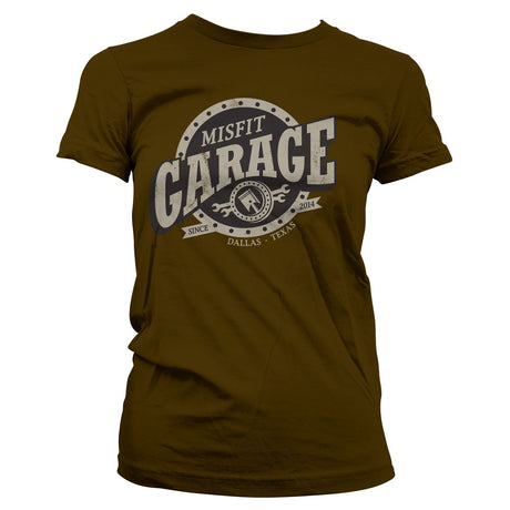 Misfit Garage Piston Sign Girly Tee